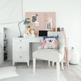 thumbnail image 4 of Caroline's Treasures BB2150PW1414 American Flag and White English Bulldog  Fabric Decorative Pillow , 14Hx14W,, 4 of 4
