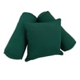 thumbnail image 2 of Blazing Needles 3 Piece Twill Solid Corded Pillow Set, 2 of 2