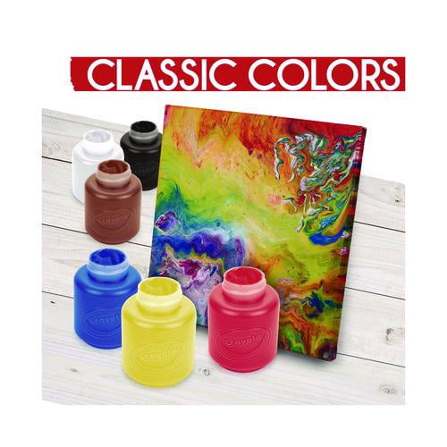 Acrylic Paint Set, Six Assorted Classic Colors, 2 oz Bottles, 6/Box | Bundle of 2