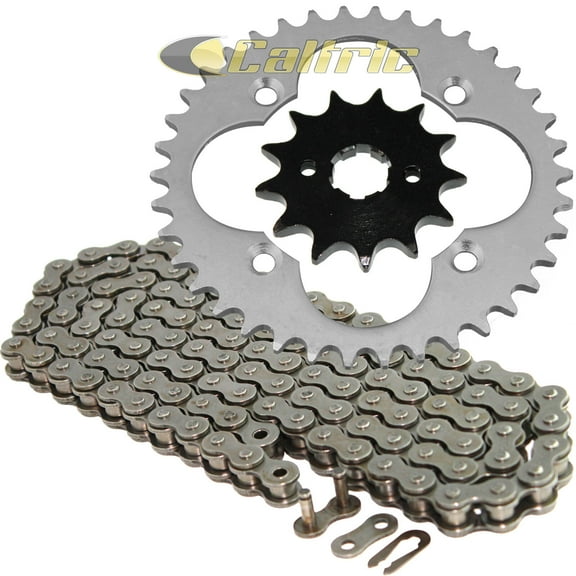 Drive Chain & Sprockets Kit for Honda TRX300EX TRX300X Sportrax 300 1993-2009