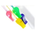 thumbnail image 5 of Silbato de Plástico Colorido para Árbitro de Porristas con Cordón (Color Aleatorio), 5 of 5