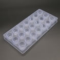 thumbnail image 4 of Billuyoard Molde de chocolate Jooan, molde de decoración de postres de plástico transparente para hornear dulces de galletas y cupcakes Herramientas y accesorios para hornear No.13 Billuyoard HA003626-13, 4 of 6