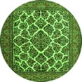 thumbnail image 1 of Ahgly Company Indoor Round Persian Green Traditional Area Rugs, 5' Round, 1 of 1