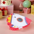 thumbnail image 1 of SEWCHICS Rocket Pinata for Birthday Party Decorations with Paper Material and Photo Prop 50g Confetti, 1 of 6