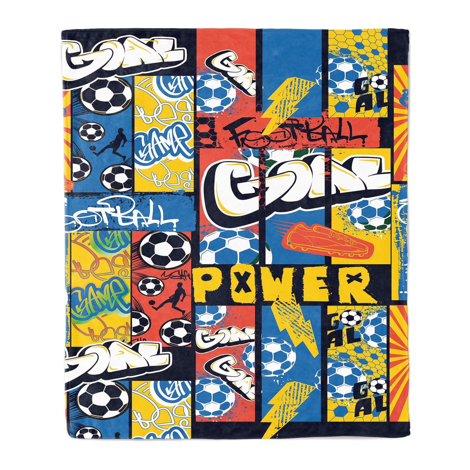 Football Gifts for Boys,Gift Idea for Football Player,Kids Football Blanket, Graduation Gift