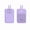 Purple, variant on Hotpom 10000mAh Magnetic Power Bank, 20W PD Fast Charging Wireless Portable Charger with 2 Built in Cables and LED Digital Display, Compatible with iPhone, Android & Samsung, Black