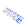thumbnail image 1 of Teclado Batauro Aubrac Mecánico Switch Blue TKL Alámbrico RGB Español Blanco, 1 of 4