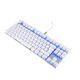 thumbnail image 1 of Teclado Batauro Aubrac Mecánico Switch Blue TKL Alámbrico RGB Español Blanco, 1 of 4