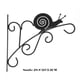 thumbnail image 4 of Soportes decorativos para colgar macetas de hierro forjado (caracol) Likrtyny  Libre de BPA, 4 of 9