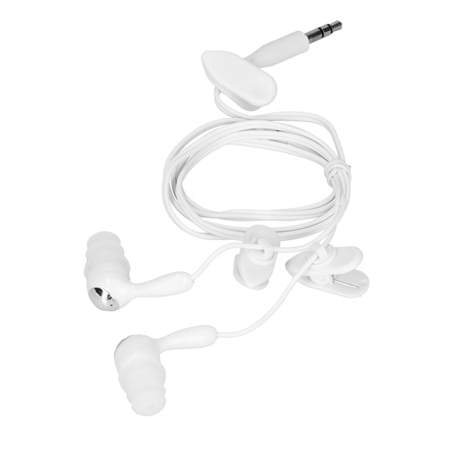 Auriculares impermeables auriculares de conducción ósea con enchufe de 35 mm con reemplazo de tapones para los oídos IP68 auriculares de cable corto para nadar correr ANGGREK Otros