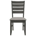thumbnail image 4 of Dalila Wood Dining Side Chair Dark Grey, 4 of 14