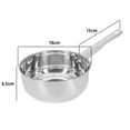 thumbnail image 2 of Poêle en Acier Cuisson Chaud Antiadhésif Inoxydable Vaisselle Outils de Nouilles, 2 of 9
