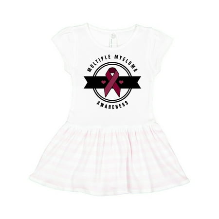 

Inktastic Multiple Myeloma Awareness with Banner Gift Toddler Girl Dress