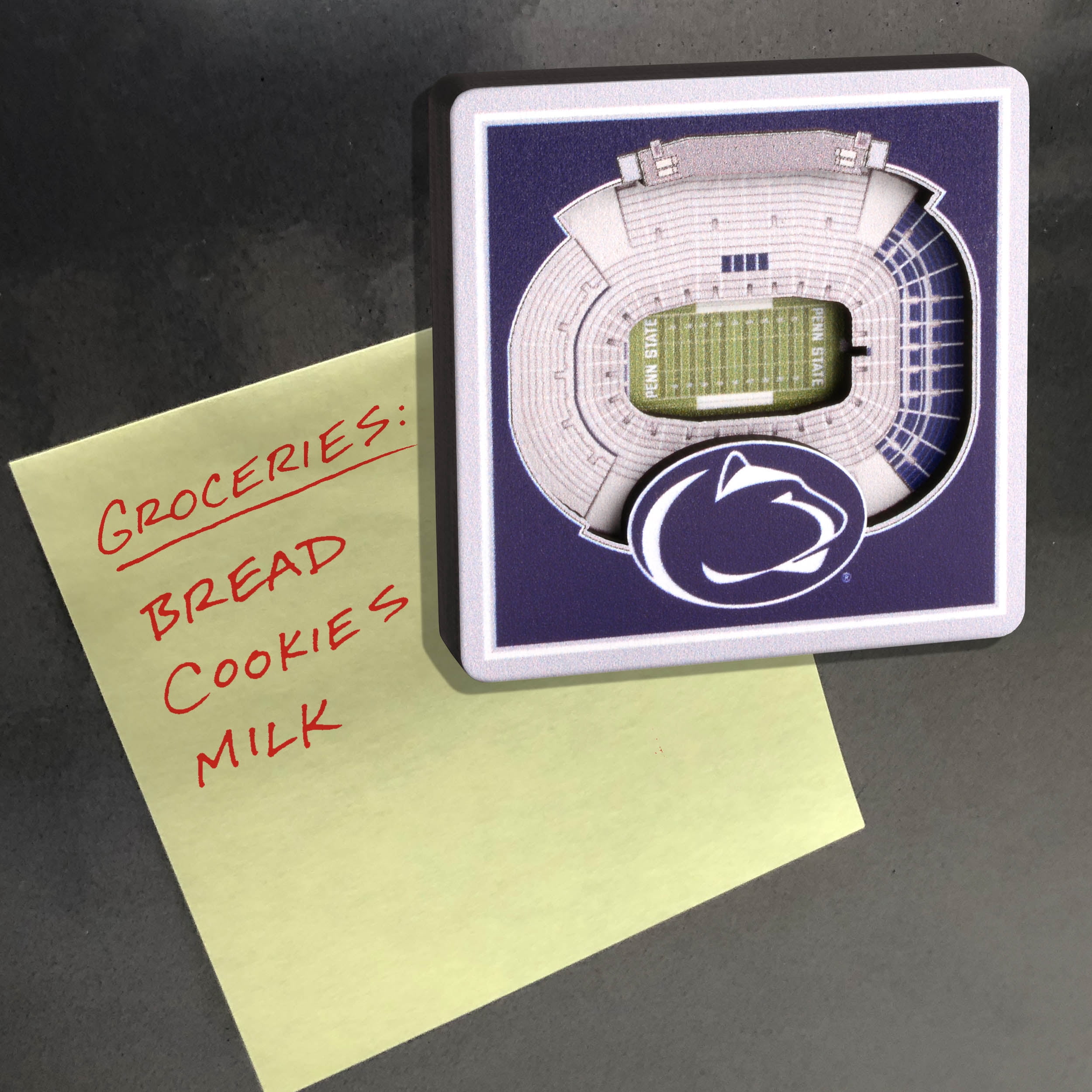 YouTheFan NCAA Penn State Nittany Lions 3D StadiumView Magnet