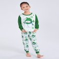thumbnail image 4 of Christmas Family Pajamas Set Reindeer Pattern Tops And Pants, 4 of 9