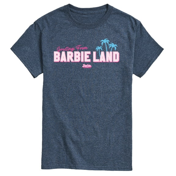 Barbie the Movie - Greetings from Barbie Land - Men's Short Sleeve Graphic T-Shirt