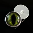 thumbnail image 5 of Green Alligator Sew-On Button Glass Eyes, 5 of 7