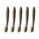 thumbnail image 2 of 5pcs/set 10cm 6g Soft Lure with 3D Eyes Enlarged Tail Coil Artificial Soft Loach Fishing Lure, 2 of 5