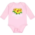 thumbnail image 3 of Inktastic Hawaii Girl Hibiscus Flowers Girls Long Sleeve Baby Bodysuit, 3 of 5