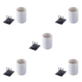 thumbnail image 2 of serony 2Pcs/set Wall-mounted Toothbrush Holder Organizer Toothbrush Holder Organizer Environment-friendly Environment-friendly Plastic Toothpaste Wash Cup Mug White 5Set, 2 of 6