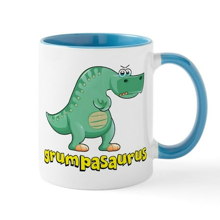 

CafePress - Grumpasaurus Mug - 11 oz Ceramic Mug - Novelty Coffee Tea Cup
