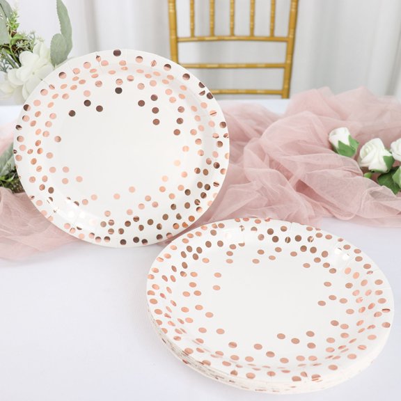 Gold Paper Plates