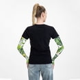thumbnail image 4 of Lsque Watercolor Green Tropical Cooling Arm Sleeves for Men & Women -Compression Sleeves to Cover Arms for Working,Sun Sleeves for UV Protection,Breathable, Moisture-Wicking, 4 of 8