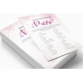 thumbnail image 3 of Inkdotpot 50-PackWatercolor SplashWhats In Your Purse Bridal ShowerGameWedding Shower Bachelorette Party Bulk ActivityGameCards, 3 of 7