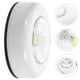 thumbnail image 5 of Paquete de 4 lámparas LED táctiles para emergencias familiares, luz nocturna para pared o armario, sin pilas (luz blanca)., 5 of 8