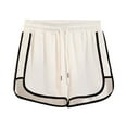 thumbnail image 2 of uublik Shorts for Women Summer Super Soft Plus Size Casual Shorts White, 2 of 3