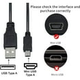 thumbnail image 1 of USB 2.0 A Male to Mini 5pin Cable 6FT, 1 of 1