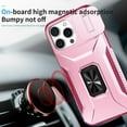 thumbnail image 5 of for iPhone 16 Pro Max Case with HD Screen Protector & Slide Camera Cover & Rotated Ring Kickstand, [Military-Grade] Phone Case for iPhone 16 Pro Max (6.9‘’(Y_Pink), 5 of 16