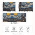 thumbnail image 2 of Yayeee Pillowcase Queen Size Set of 2 Satin Wrinkle Resistant Pillow Case, Swirling Starry Sky, 2 of 8