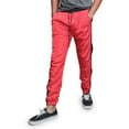 thumbnail image 5 of G-Style USA Men's Striped Athletic Jogging Windbreaker Track Pants TR573 - Red - Medium, 5 of 6