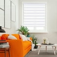 thumbnail image 6 of LUCKUP Cordless Light Filtering Horizontal Window Shade Zebra Blinds 22" W x 72" H, 6 of 8