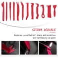 thumbnail image 4 of Trim Removal Tool Kit, 203 Pcs Fastener Remover Door Clip Remover, Car Panel/ Door/ Audio Removal Tool Set, Auto Clip Plier Stereo Removal Tool,Plastic Pry Tool Set with Storage Bag( Red), 4 of 8