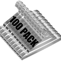 Hangers 100 Pack Wire Hangers Heavy Duty Clothes Hanger Ultra Thin Space Saving Metal Hangers16.5in