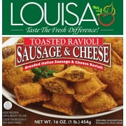 Louisa Sausage & Cheese Toasted Ravioli, 16 oz