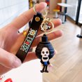 thumbnail image 1 of One Piece Cartoon Keychain Luffy Zoro Nami Usopp Robin Bag Pendant Cute Anime Key Ring Accessory Figure Dolls Machine Small Gift, 1 of 7