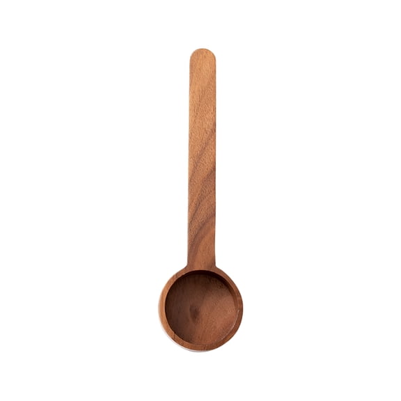 BPPEG Coffee Scoop for Ground Coffee (1 Piece),Walnut Wooden Scoops for Canisters,Small Wooden Spoons,Coffee Spoons for Coffee Bean Storage,Coffee Measuring Spoon,Bath Salt Scoop,Scoops for Jars