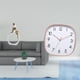 thumbnail image 2 of Figura de estatua de niña, escultura de arte abstracto, decoración creativa de resina, reloj de pared digital para el hogar, la oficina,, 2 of 8