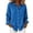 Dark Blue, variant on Button Up Shirt Women Checkered Blouse Long Sleeve Loose Tops for Commute & Daily Errands S-2XL