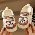 thumbnail image 2 of Hessimy Big Kids Cloud Slippers Little Children Thick Sole Slippers Cute Cartoon Beach Slides for Toddler Non Slip Boys Girls Summer Shoes slippers kids indoor(White,5.5), 2 of 5