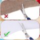 thumbnail image 4 of 2Pcs Adaptive Loop Scissors for Children and Adults, Grip Scissors Ideal for Craft Projects, Paper Cutting, and Sewing Tasks, 4 of 5