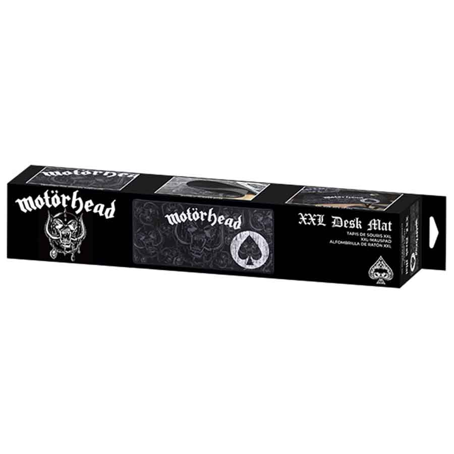 Subsonic - Motorhead XXL Mouse Pad 35 in x 15.7 in - Gift Motorhead gaming desk pad 90 cm x 40 cm - official licensed