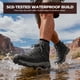 thumbnail image 3 of Botas de Senderismo Impermeables PRO para Hombre NORTIV 8 Talla 8.5 Negro, 3 of 9
