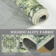 thumbnail image 6 of Wondo Low-Pile Vintage Carpet, Boho Area Rugs for Living Room Bedroom Kitchen, Green, 6' x 9', 6 of 8