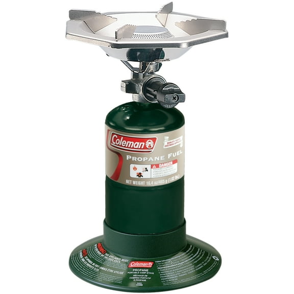 Coleman Bottle Top Propane Gas Camping Stove, 1 Burner