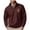 Wine, variant on LpwkSSA Men's Sport Hoodie Half-Zip Blouse Long Sleeve Stand-up Collar Stylish Casual Pullover Comfortable Daily Wear Ideal for Outdoor Activities Blue XL