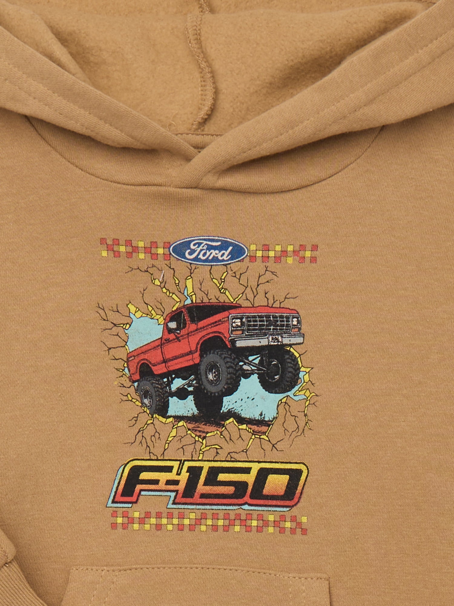 Ford F150 Toddler Hoodie with Pocket, Sizes 12M-5T